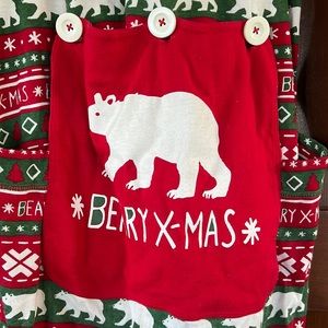 Berry Xmas onesie